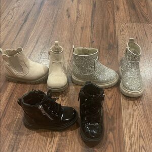 Toddler girls boot bundle